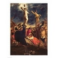 thumbnail image 2 of Posterazzi BALXIR154030 Christ on The Cross 1835 Poster Print by Eugene Delacroix - 18 x 24 in., 2 of 4