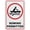 Warning Sign 2, variant on Shared Driveway 5Km Speed Limit Sign 8"x12"es Metal Aluminum Signs, Weather Resistant, Weatherproof, Indoor Or Outdoor