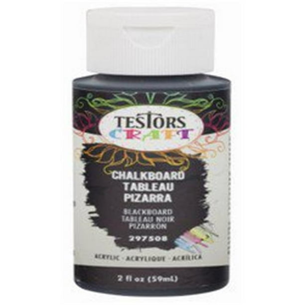 Testor 223560 2 oz Chalkboard Acrylic Craft Paint