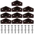 thumbnail image 4 of 10pcs Stainless Steel Corner Braces Thickened Support Brackets Furniture Hardware Accessories, 4 of 8