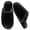 Black, variant on CHICVOMEY Fuzzy Slippers Womens Mens Unisex Warm Fluffy House Shoes Comfortable Anti Slip Indoor Bedroom Slipper Plush House Slipper