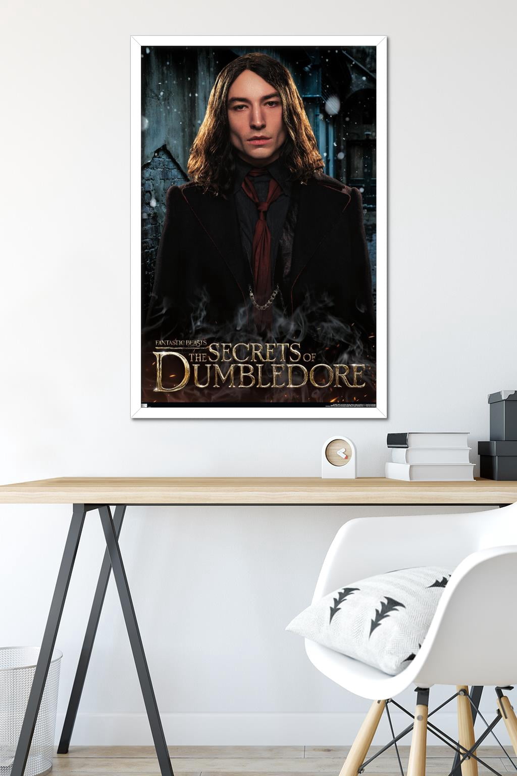 Fantastic Beasts: The Secrets of Dumbledore - Credence Barebone Wall Poster, 22.375" x 34" Framed
