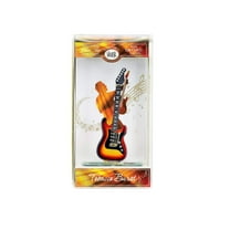 Keepsake Box Tobacco Burst Guitar by Glass Baron