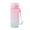 Pink, variant on Black Black Gradient Color Portable Straight Drinking Cup With Tea Spacer 600Ml Capacity Pc Material Leak Proof Design 8.27 X 2.76 X 2.76 Inches