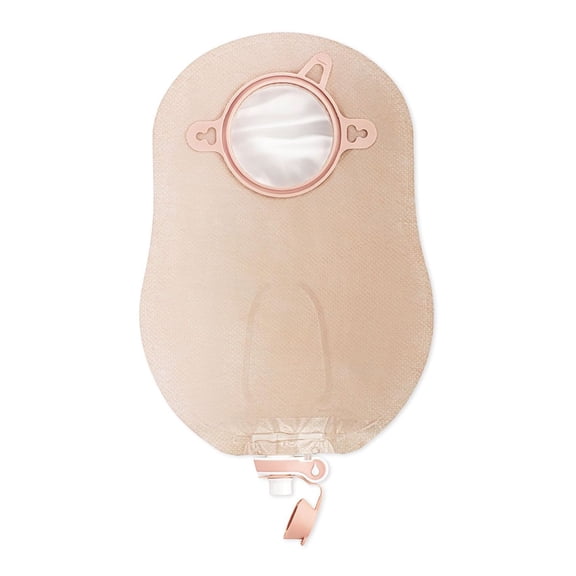 New Image Drainable 9"L 2pc System Urostomy Pouch 9 Inch Length 18924, 10 Ct