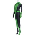 thumbnail image 6 of Women's Super Villains Shego Bodysuit Jumpsuit with Gloves, 6 of 7