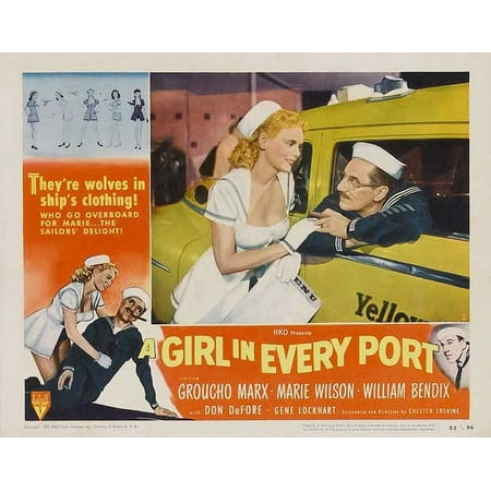 UPC: 0671863471827 | A Girl in Every Port – movie POSTER (Style B) (11  x 17 ) (1928)
