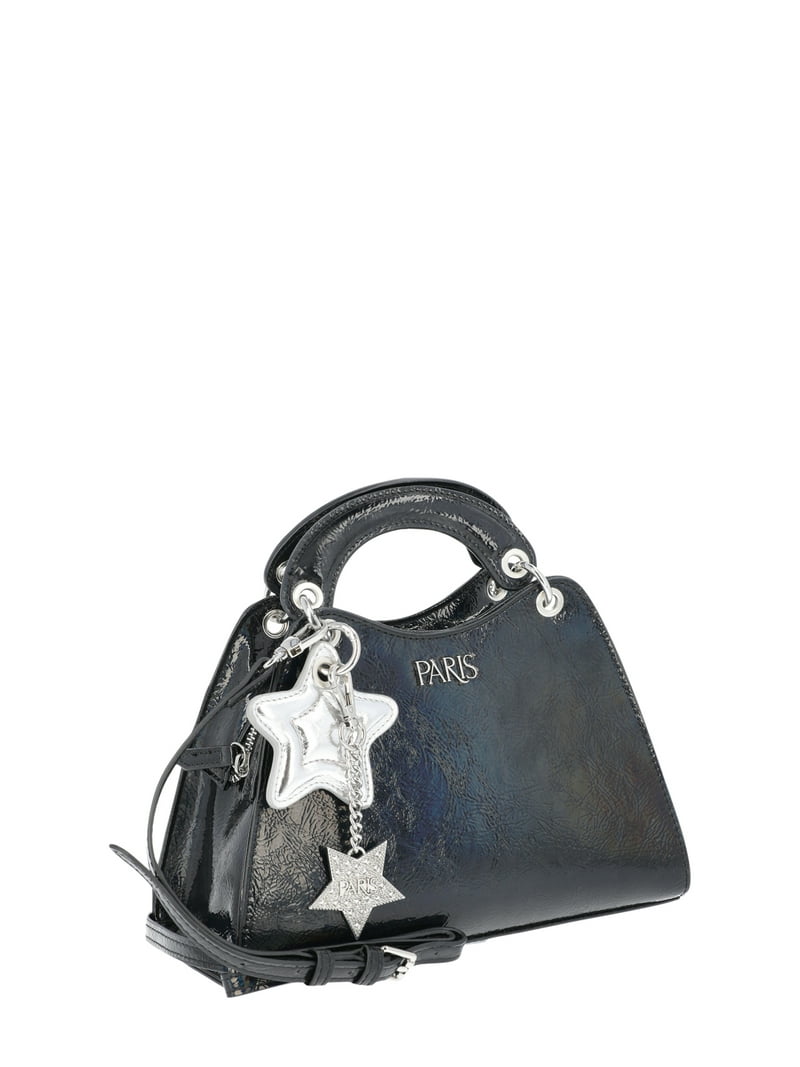 Paris Hilton Star Top Handle Bag - Sparkling Stars - Walmart.com