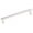 Polished Nickel / Polished Nickel Stem, variant on Emtek 84055.RECUS15.SMUS15 6 in. Center to Center Rectangular Stem Smooth Cabinet Pull - Satin Nickel