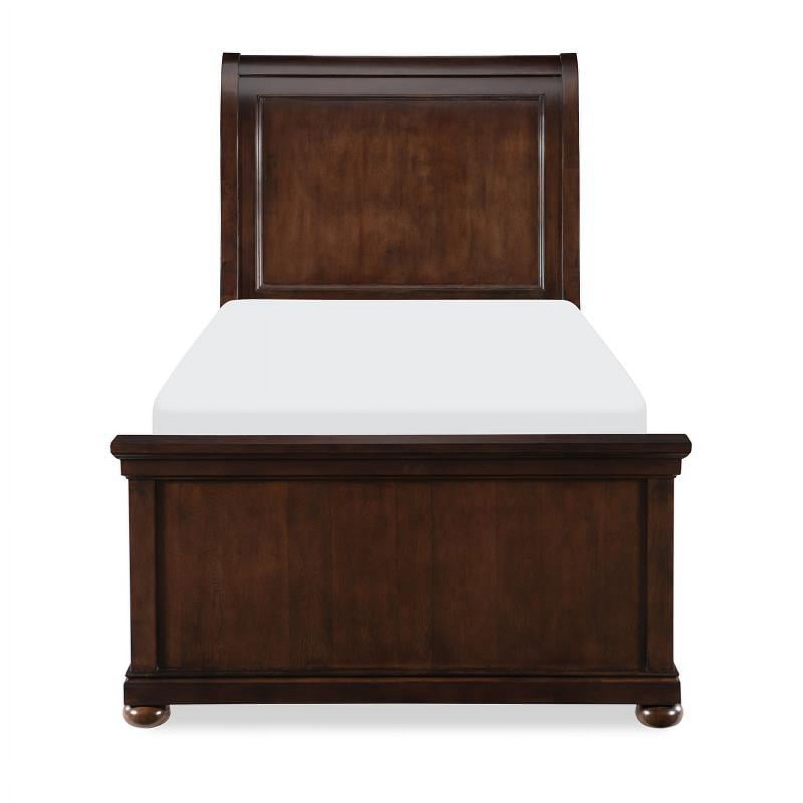 Legacy Classic Classic Canterbury Twin Sleigh Bed in Warm Cherry Finish Wood - image 2 of 4