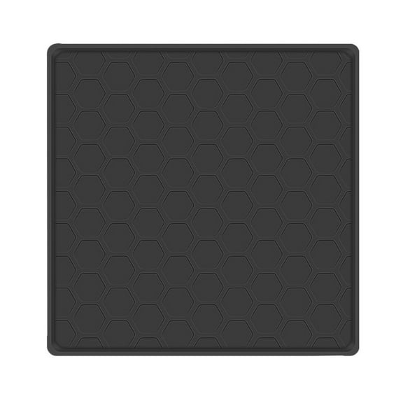 KDJ 60×60cm Refrigerator Mat Silicone Washable Fridge Drip Pan for Washing Machine - for Home Decor
