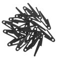 thumbnail image 1 of unbranded 20Ud Clips Plásticos Para Correderas De Cajón Con Mecanismo Anticaídas Negro Duradero, 1 of 8