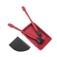 thumbnail image 2 of TFixol 4PCS Woodworking Glue Tools Kit Silicone Glue Kit Narrow Brush Wide Brush Soft Silicone Thin Shovel Flat Scraper Glue Tray Wood Gluing Woodworking Glue Spreader Applicator Set, 2 of 7