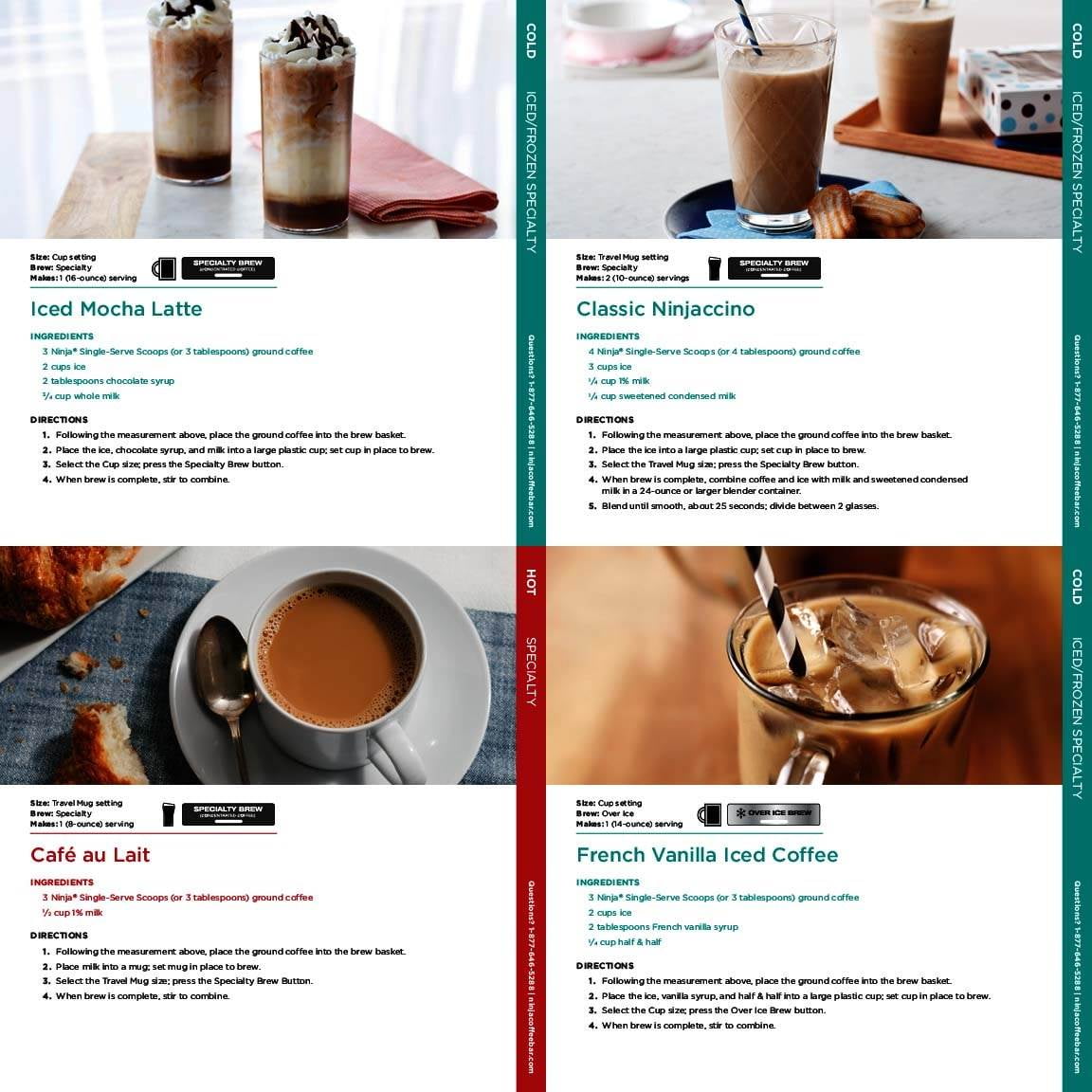 Ninja Coffee Bar - Iced Coffee Recipe - The Birch Cottage