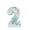 2, variant on Winter Snowflake Themed Birthday Number Safe For Girls Party Decorations