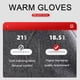 thumbnail image 2 of Guantes de invierno para mujer, moda con pantalla táctil, forro cálido, guantes para clima frío, regalos de Navidad, 2 of 5