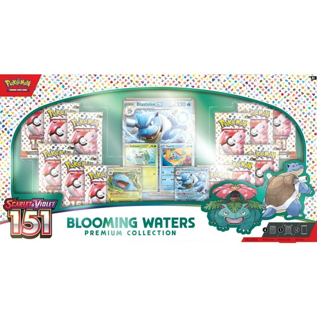 Pokemon TCG: 151 Blooming Waters Premium Collection Box