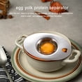 thumbnail image 1 of VONKY Egg Separator Handheld Divider Cake Cheesecake Cookies Extractor Household Bakery Restaurant Gifts Kitchenware Baking, 1 of 9