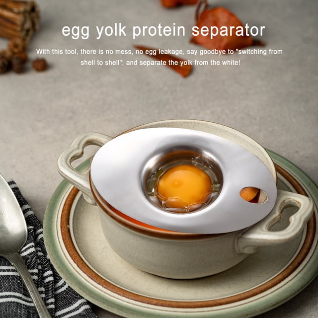VONKY Egg Separator Handheld Divider Cake Cheesecake Cookies Extractor Household Bakery Restaurant Gifts Kitchenware Baking
