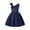 Blue, variant on Girls Spring Dress Baby Sleeveless Party Hoilday Frocks Court Style Sequins Bowknot Dress Girl Dresses Red 5-6 Years