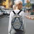 thumbnail image 7 of Boho Patterns Totems Travel Laptop Backpack Casual Daypack Lightweight Bookbag Compartment for Business, 7 of 7