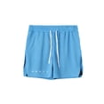 thumbnail image 1 of Pantalones cortos de secado rápido Sunloudy para hombre, pantalones cortos casuales sueltos con cordón elástico para correr con forro de bolsillos para hacer ejercicio y trotar Sunloudy  moda, 1 of 7