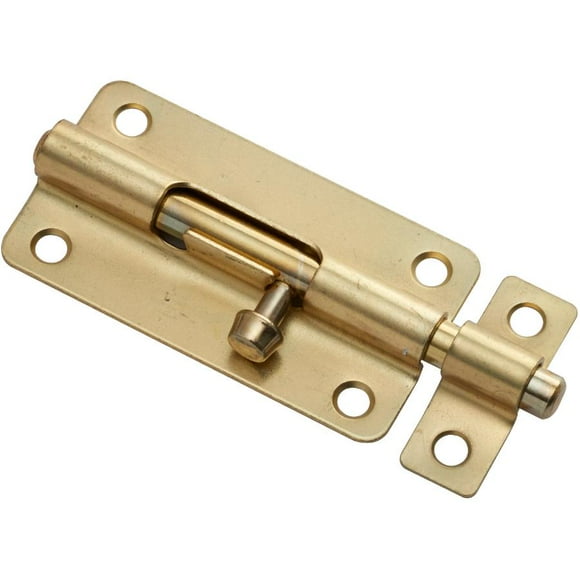 4" Barrel Bolt - Brass