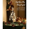 thumbnail image 4 of Adorno navideño con bola de cristal, escritorio con luz LED de 10.8", 4 of 5