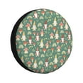 thumbnail image 2 of Balery Mushrooms Gnome Tire Covers - Tough Tire Wheel Protector for Truck, SUV, Trailer, Camper, RV -15 inch, 2 of 8