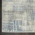 thumbnail image 5 of Nourison Solace Modern Rustic Ivory/Grey/Blue 5'3" x 7'3" Area Rug, (5' x 7'), 5 of 10