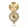 thumbnail image 5 of MODANU Compasses, Brass Sundial Compass, Gold Compass, Waterproof Compass, Pocket Compass Antique Decor Best Boy Scout Gifts for Backpacking Survival Navigation Gifts, 5 of 8