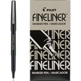 thumbnail image 1 of Marcadores Fineliner PILOT Punta Fina Tinta Negra Paquete de 12, 1 of 4