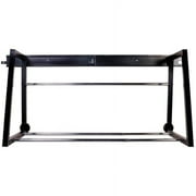 HyLoft 01000 Heavy Duty Adjustable Garage Wall Multi-Tire Rack Storage, Black