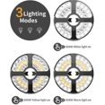 thumbnail image 2 of Patio Umbrella Lights, Patio Umbrella Light Rechargeable 48 Led Lights 3 Modes Cordless Umbrella Pole Light For Patio Umbrellas, Camping Tents And Oth, 2 of 5