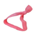 thumbnail image 2 of Hair Ring Seamless High Elasticity Knotted Adjustable Ponytail Holder Colorful Hairs Rope Scrunchies Accessories Multi Color Watermelon Red, 2 of 7