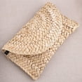 thumbnail image 1 of CHOK Summer Bohemia Handmade Rattan Woven Handbag Straw Knitted Messenger Bag, 1 of 5