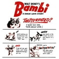 thumbnail image 2 of Men's Bambi Twitterpated Love Advice Graphic Tee White 2X Large, 2 of 5