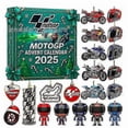 thumbnail image 1 of Motorcycle Advent Calendar 2025 - 24 Days Christmas Countdown Gift, Fun Gift for Motorcycle Lovers & Riders, 2D Acrylic Motorcycle, Holiday, 1 of 4