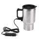 thumbnail image 1 of 12V 450ml Electric Incar Stainless Steel Travel Heating Cup Coffee Tea Car Cup Mug, 1 of 5