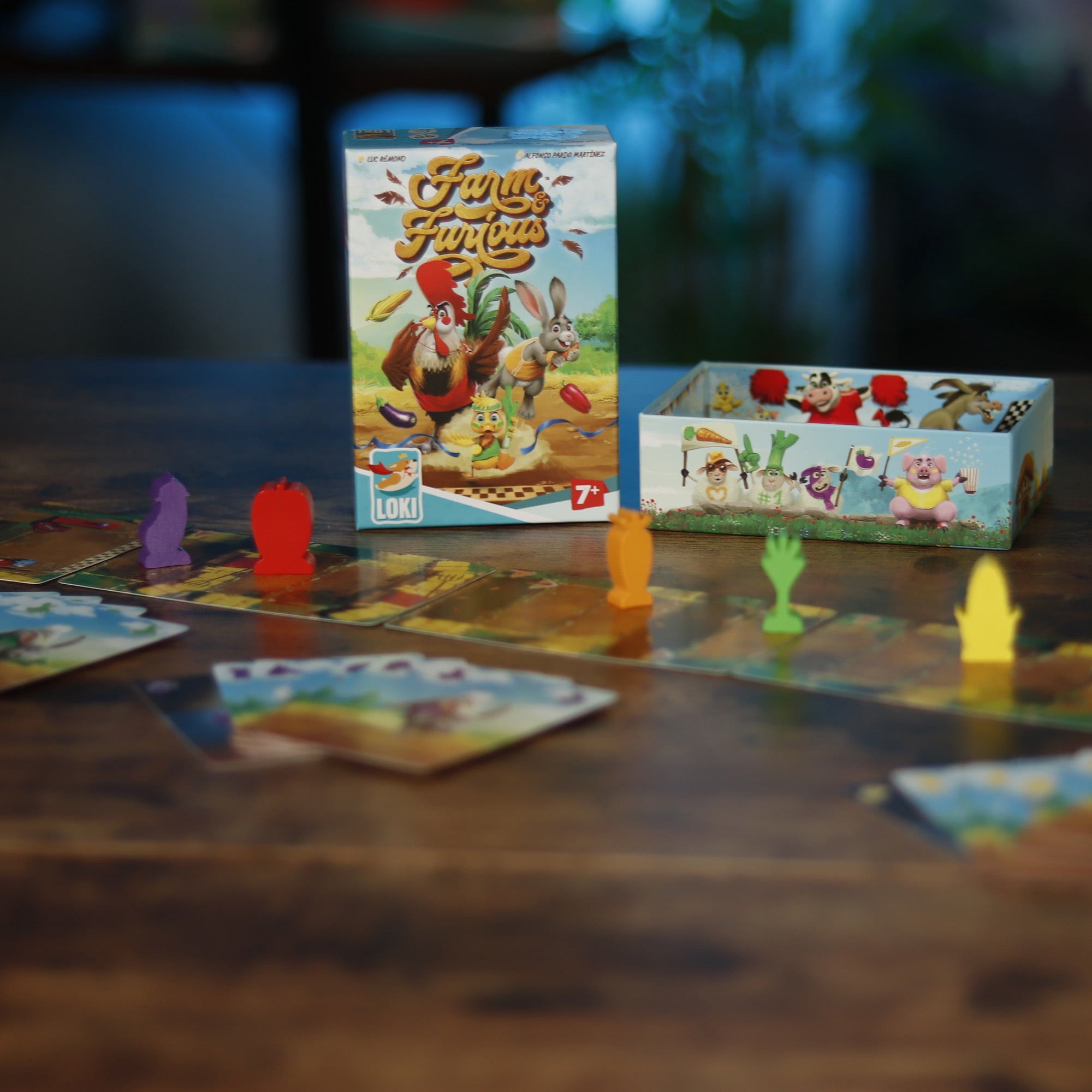 Farm & Furious - Animal Racing Card Game, Kids & Family, Ages 7+, 2-5 Players, 10 Min