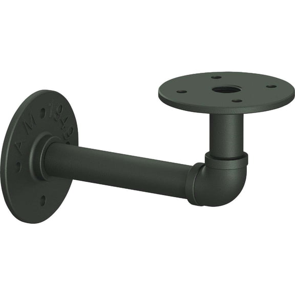Knape & Vogt Birmingham 8 In. Industrial Elbow Pipe Shelf Bracket RP-201BREL-8IN