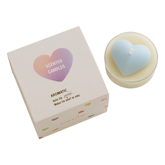 Love Testimony - Scented Candles for Women & Men with Love Heart Shape - Velas Aromáticas - Aromatherapy Spa Valentines Gift Candel