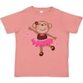 thumbnail image 3 of Inktastic Ballerina Dance Monkey Girls Toddler T-Shirt, 3 of 5