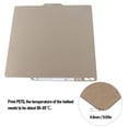 thumbnail image 3 of PlataForma de Informora 3d, Enrefresora 3d Pei Build PlacA Reutilizable Adhesión Fuerte y Fuerte de 0.8 mm de espesor para x1 p1p p1s a1, 3 of 7