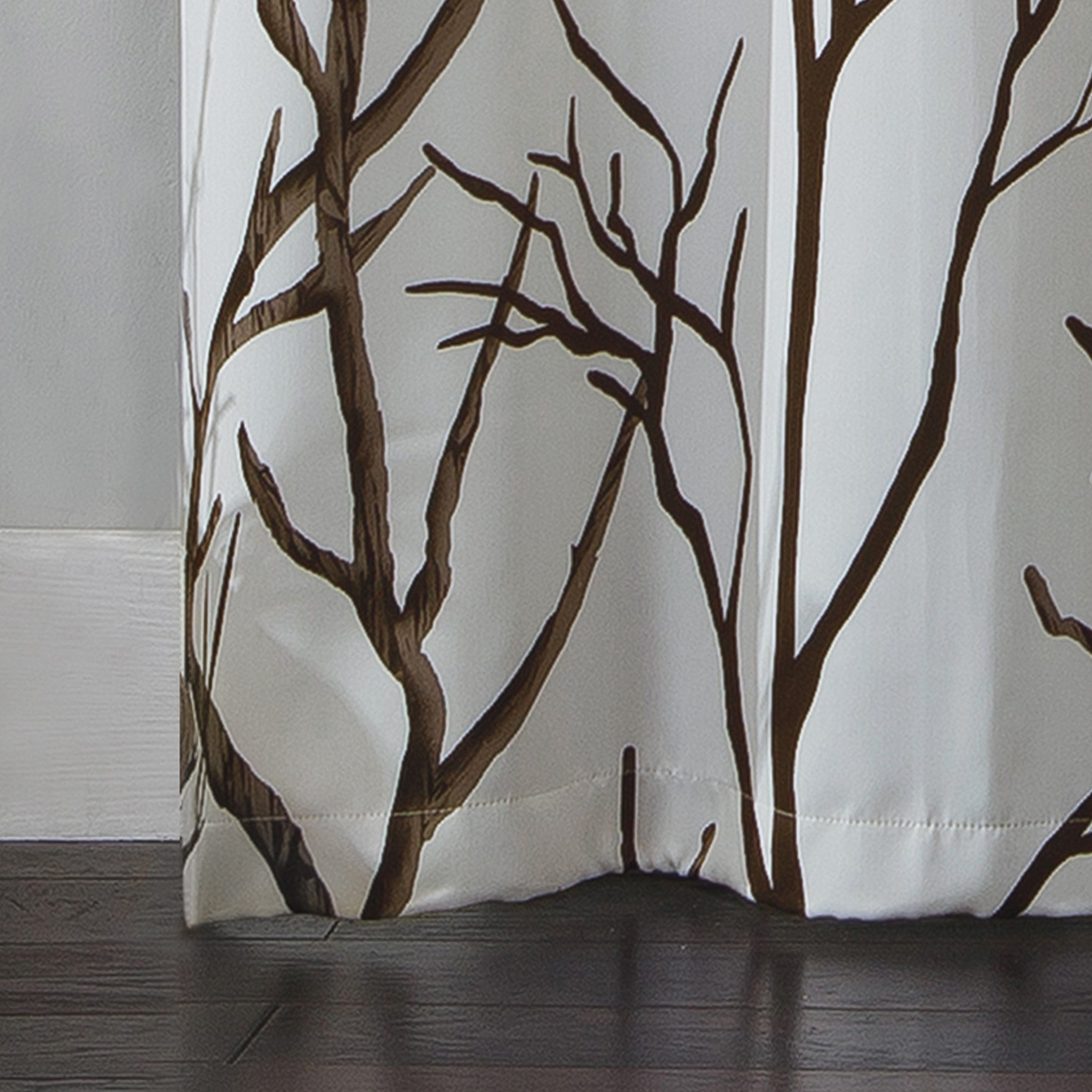 VCNY Home Kingdom Beige Branch Grommet Blackout Curtain, 40" x 84"