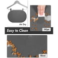 thumbnail image 2 of Absorbent Dog Food Mat-Dog Cat Mat for Food and Water Bowl, Quick Dry Pet Food Mat, No Stains Pet Feeding Pad,20" x 32", 2 of 6