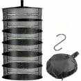 thumbnail image 1 of 6-layer Foldable Hanging Drying Net Versailles Drying Basket Large Drying Rack Storage Net Tent Grass Bud Plant Drying Water, 1 of 3