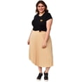 thumbnail image 4 of Falda plisada Roman Fashion 715 Beige Talla 42, 4 of 6