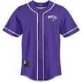 thumbnail image 2 of Men's GameDay Greats  Purple Western Carolina Catamounts  Lightweight Baseball Jersey, 2 of 4