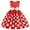 A-Red, variant on mgoYE Girls Party Dresses Size 10-13 Toddler Evening Dresses Flower Girls Wedding formal Party Midi Dress(Pink,1-2 Years)